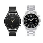 Unlisted by Kenneth Cole Autumn-Winter 20 Analog Black Dial Men’s Watch-UL51146001