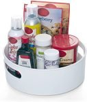 Spenfrone Multi-Purpose 360° Rotating Organizer Tray/Kitchen Organizer/Multi- Function Rotating Tray/Cosmetics Organizer (Cream, Pack of 1)