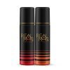 Realman Thrill & Fresh Mood Deodorant, Strong Body Spray, Long Lasting Fragrance For Men, 200ml Each (Pack of 2)
