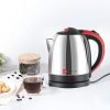 Cello Stainless Steel Quick Boil Primo 1.8 Litre Electric Kettle 1500 Watts,Red,1.8 Liter