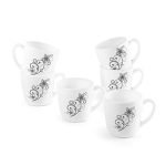 Cello Ricca Mug Small 10CL Set of 6 Pcs – Camber Black