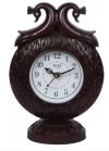 ALTRA QUARTZ Analog Dark Brown Clock – Peacock