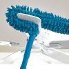 Kalitus Fan Cleaner Brush with Long Rod Flexible Fan Cleaning Mop Microfiber Dust Cleaner Foldable Duster for Home Cleaning Microfiber Duster for Cleaning of Home, Kitchen, Car, Ceiling