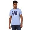 Wrangler Men’s Regular Fit T-Shirt (WMTS006354_Grapemist