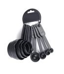 AXN Smart Plastic Measuring Spoon and Cup Set, 8-Pieces (Set-1)