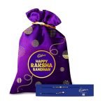 Cadbury Celebrations Special Silk Chocolates Potli Gift Pack with Rakhi, 343 g