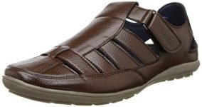 BATA Mens Boss-Grass Brown Sandals (8514085),UK 11