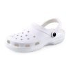 Kraasa Clogs for Men, Casual Sandals for Men, Walking Clogs for Men’s White UK 9