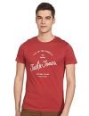 Jack & Jones Men’s Slim Fit T-Shirt (242219907-Brick Red_Brick Medium)