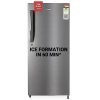 Haier 190 L 4 Star Direct Cool Single Door Refrigerator (2023 Model, HED-204DS-P, Dazzle Steel)