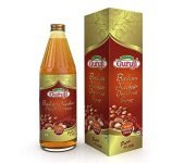 Jai Guruji Badam Kesar Dry Fruit Syrup Sharbat, Instant Refreshing Drink for Summer (Mix with Milk Only) – 750ml