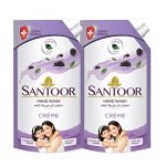 Santoor Crème Handwash, 700ml(Pack of 2)