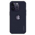Nillkin Case for Apple iPhone 14 Pro (6.1″ Inch) Super Frosted Shield Pro Hard Back Soft Border (PC + TPU) Shock Absorb Cover Raised Bezel Camera Protect PC with Logo Cut Purple