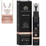 The Man Company Under Eye Cream Gel For Men And Women Enriched With Cooling Massage Roller For Dark Circles, Fine Lines & Puffy Eyes With Caffeine & Hyaluronic Acid Â€“ 15Gm
