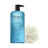 Pears Pure & Gentle Mint Extract Body Wash With Glycerin, Dermatogically Tested, 100% Soap Free Shower gel,Imported,750 ml (Free Loofah)