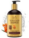 Spantra Sea Buckthorn Shampoo 300Ml, Aloe Vera, Neem, for Dry and Damaged Hair, Hair Care Shampoo, Paraben Free, Sulfate Free