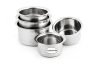 KCL Ekonomica Stainless Steel Kitchen Tope Induction & Standard Utensils Cookware Set – 5 (Capacity 500 ml, 750 ml, 1000 ml, 1500 ml, 2000 ml)