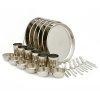KCL Ekonomica Stainless Steel Dinner Set/Dinnerware & Serveware – 30 Pc