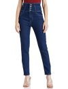 AKA CHIC Women’s Slim Fit Cotton Jeans (AKCB 1031_Mid Blue_32_Mid Blue_32)