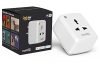 Oakter Wi-Fi Smart Plug 10A Suitable for Small appliances Like TVs, Electric Kettle, Mobile and Laptop Chargers with Universal Pin Support, Works with Alexa and Google Assistant