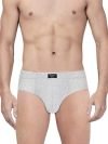 Pepe Jeans Innerwear Men’s Cotton Brief (Pack of 2) (CLB01-02_Grey Melange_Grey Melange_70-75_Grey_75 CM)