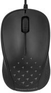 Amazon Basics Wired Mouse, 1000 DPI Optical Sensor Tracking, Standard Control 3-Button & 1 Scroller | USB 2.0 Mice Compatible for PC/Mac/Laptop/Tablet (Black)