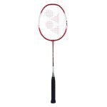 Yonex ZR 101 Light Aluminium Badminton Racquet with Full Cover (Red,Set of 1)