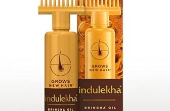 Indulekha Bringha Oil, Reduces Hair Fall And Grows New Hair, 100% Ayurvedic Oil, 250Ml