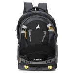ADISA 15.6 inch laptop backpack office bag college travel back pack 32 Ltrs (z-Black)