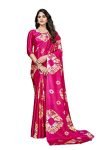Amazon Brand – Myx Art Silk Women Saree (A-Sibori-Pink