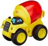 Amazon Brand – Jam & Honey – Friction Toy Car | Concrete Truck | Push and Go Vehicle for Boys/Girls | 4 Wheel Drive | Yellow