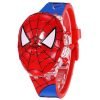 GLENVIT-X Digital Watch for Boys and Girl Spider Men Kids Light Glowing Watch with Music Tune and Face Cover Multicolor Led Digital Light Kid Watch(Pack of 1)