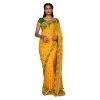 Yashika Women’s Georgette Yellow Color Saree Without Blouse Piece(PRATHANA 06)