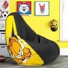 ComfyBean Bag with Beans Filled 4XL- Official: Garfield Bean Bags – for Adults – Max User Height : 5.5-6 Ft.-Weight : 70-99 Kgs(Model: Garfield_ARTWORK-10 – Black)