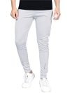 Selvia Men’s Solid Lycra Full Elastic Jogger Track Pant(446TK115N-S_Grey)
