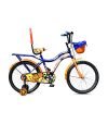 Leader Buddy 16T Dark Blue Orange Colour Cycle for Kids/Age Group 5-8 Years – Road Cycle (Single Speed) (16T, Dark Blue Orange)