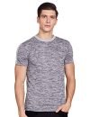 Fusefit Men’s Regular T-Shirt (FFA-MT092-02_Grey Mel L)