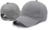 SELLORIA Plain Baseball Sport Cap Men’s Baseball Head Hat Stylish All Sports Caps with Adjustable Strap Pack of 1 (Grey)