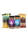 Rage Coffee Combo Pack of Flavoured Instant Coffee | Original Coffee,Creme Caramel| Peanut bar Pack of 2,Almond Bar Pack of 2 |Made Using Premium Arabica Coffee (Virat Combo, 100g)