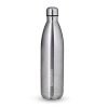Soromito Stainless Steel Vaccume Bottle Insulated 24 Hours Hot or Cold Silver,1000ML | Leak Proof | Office Bottle | Gym | Home | Kitchen | Hiking | Travelling | Travel Bottle|304