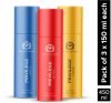 The Man Company Privilege Legend, Intense & Active Deodorant Spray  –  For Men(450 Ml, Pack Of 3)
