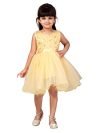 Aarika Girl’s Net Fit and Flare Knee-Length Dress (JLY_FK_SHM_1506_Fawn