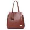 SXF SPEED X FASHION Women’s Handbag (Tan)