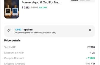 Deal : 82% off On Oscar Unisex Oud ( 100 ml x 2 ) @409.Apply Exclusive Code : DP82Free Delivery + COD Availiable.PC : Other Website Selling @999.