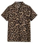 DHRUVI TRENDZ Men’s Regular Fit Fancy Shirts (DT-MS-6072_Brown