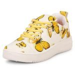 Kraasa Oneness 2.0 Sneakers For Women & Girls, Casuals For Women Butterfly Uk 6 Yellow