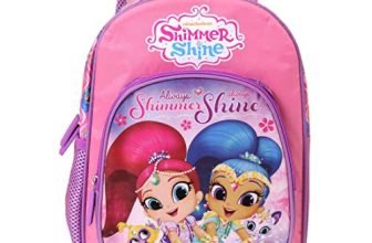 Shimmer & Shine Polyester 23 Cms Pink School Backpack (Mbe-Via093)