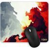 Tizum Mouse Pad – Computer Mouse Mat with Anti-Slip Rubber Base & Smooth Mouse Control with Spill-Resistant Surface for Laptop, Notebook, MacBook Pro, Gaming Computer (9.4 * 7.9 Inches), Epsilon