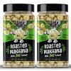 Greenfinity Mint Roasted & Flavored Crunchy Healthy Phool Makhana Snacks Jar – 90 Gram(Pack of 2)