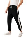 J B Fashion Track Pant for Men || Track Pants || Lycra Full Elastic Jogger Track Pant (A-TP-01-04) (L, Black)